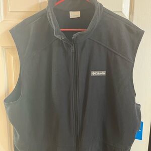 Columbia Black Fleece Vest